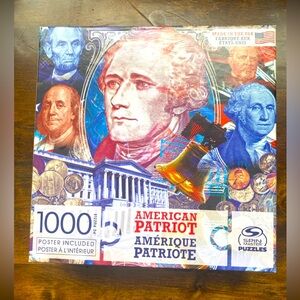 1000 Piece puzzle, AMERICAN PATRIOT – MADE IN USA